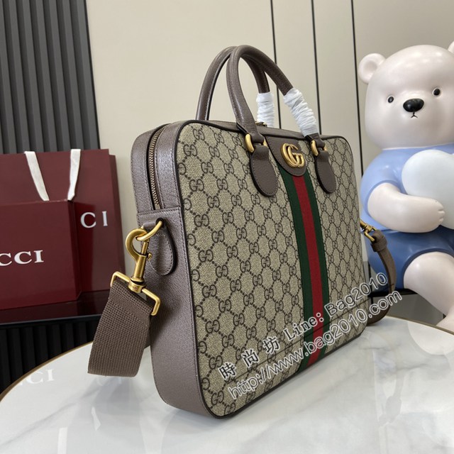 Gucci專櫃古馳最新款男士手提公事包 jh2806型號:  574793
